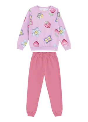 Conjunto Longo Infantil Menina Marisol (Lilas) - MARISOL