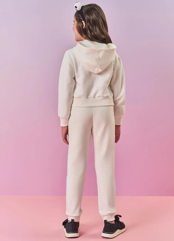 Abrange - Conjunto Longo Infantil Menina Panda Moment Nude 2