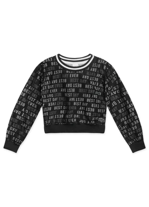 Marisol - Conjunto Longo Infantil Preto - MARISOL