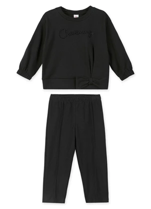 Marisol - Conjunto Longo Infantil Preto - MARISOL