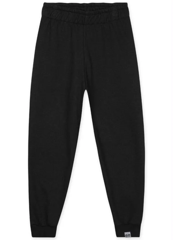 Lilica Ripilica - Conjunto Longo Infantil Unissex Preto 4