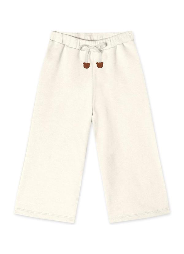 Marisol - Conjunto Longo Moletom Infantil Feminino Bege 3