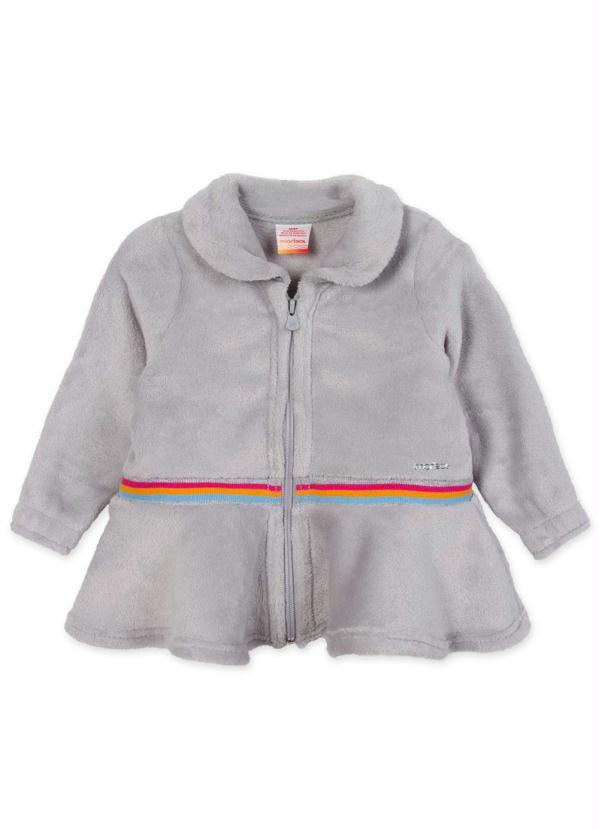 Marisol - Conjunto Longo Peluciado Menina Cinza 7