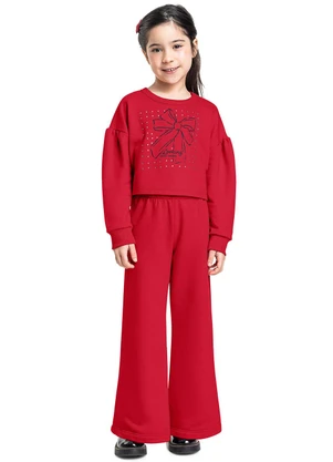 Bee Loop - Conjunto Looking Cute Infantil Vermelho - BEE LOOP