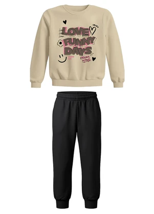 Malwee Kids - Conjunto Love Funny Days Areia - MALWEE KIDS