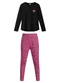 Malwee Kids - Conjunto Love All Rosa Claro - variação: Preto