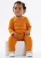Pulla Bulla - Conjunto Malha Canelada Rosa - variação: Laranja