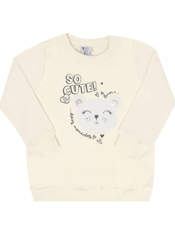 Pulla Bulla - Conjunto Manga Longa MeninaBege 3