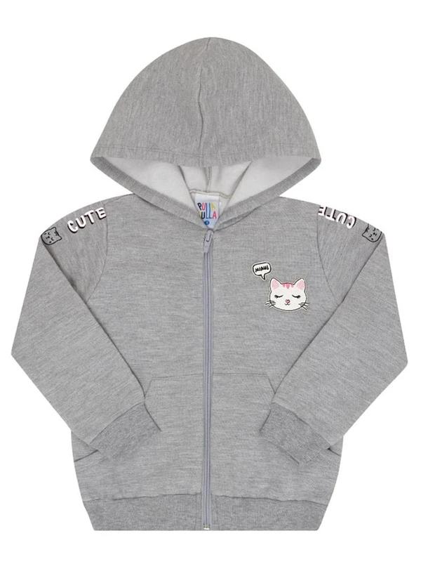 Pulla Bulla - Conjunto Manga Longa MeninaCinza 2