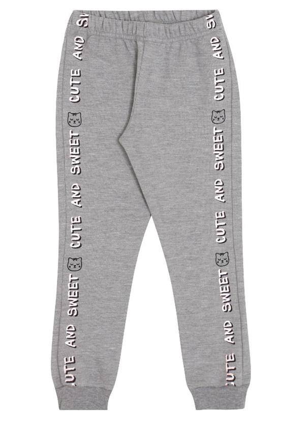 Pulla Bulla - Conjunto Manga Longa MeninaCinza 3