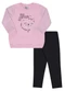 Pulla Bulla - Conjunto Manga Longa MeninaRosa - variação: Rosa
