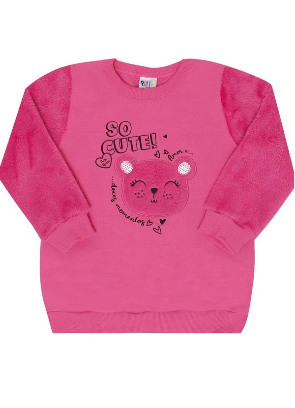Pulla Bulla - Conjunto Manga Longa MeninaRosa 2