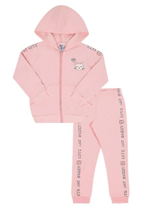 Pulla Bulla - Conjunto Manga Longa MeninaRosa - PULLA BULLA