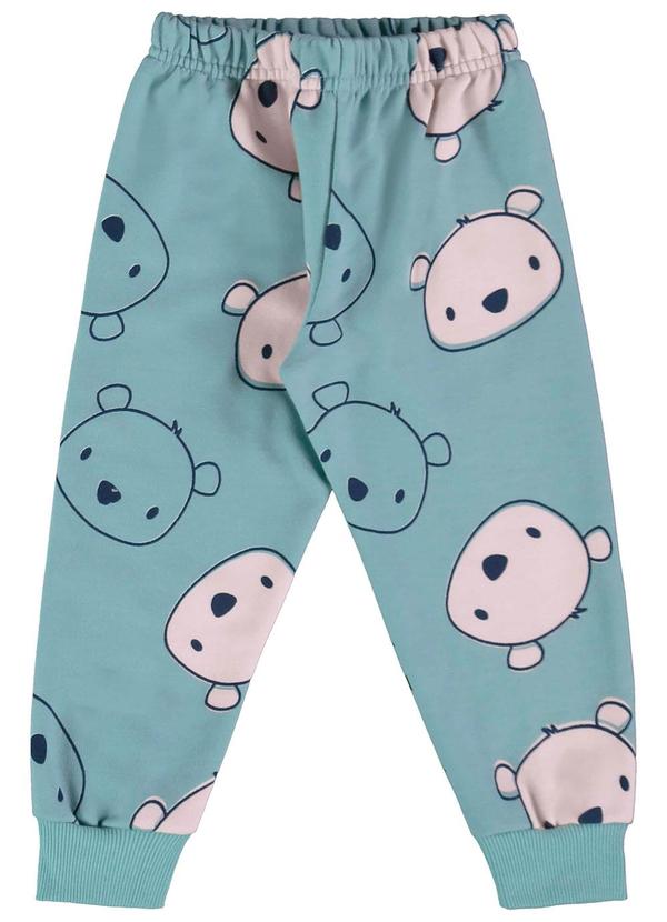 Bee Loop - Conjunto Menina Blusão e Calça Azul 3