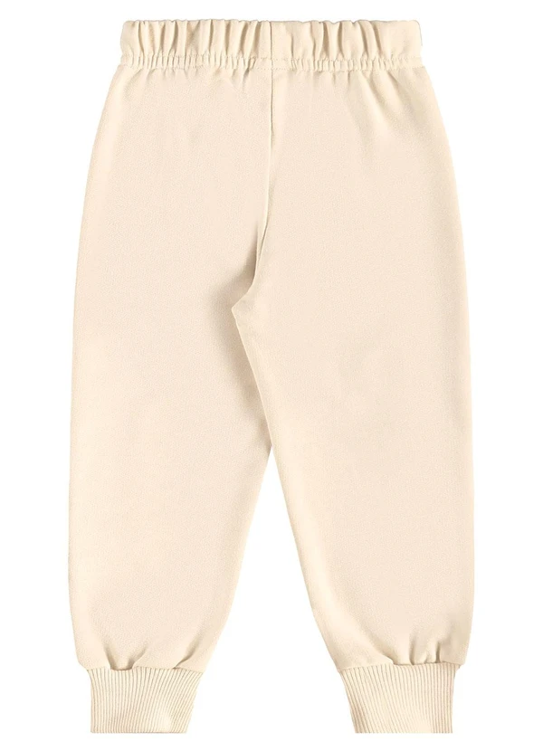 Bee Loop - Conjunto Menina Blusão e Calça Bege 6