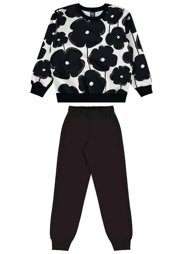 Bee Loop - Conjunto Menina Blusão e Calça Branco 2