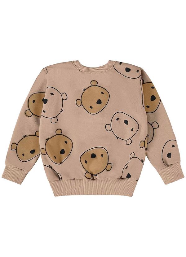 Bee Loop - Conjunto Menina Blusão e Calça Marrom 3