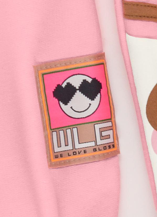 Gloss - Conjunto Menina Blusão e Calça Rosa 7