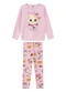 Marlan - Conjunto Menina Blusão e Legging Rosa - variação: Rosa