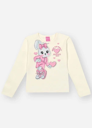 Cinti - Conjunto Menina Coelha Rosa - CINTI