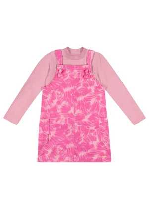Colorittá - Conjunto Menina com Vestido Rosa - COLORITTÁ