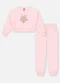 Cinti - Conjunto Menina Coração Ursinha Rosa - variação: Rosa