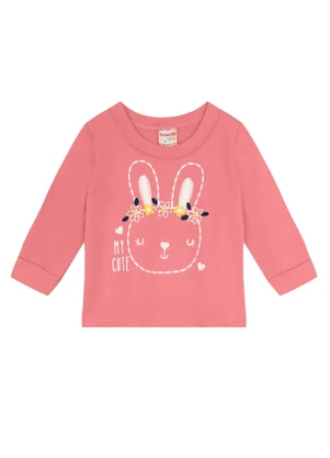 Brandili - Conjunto Menina de Coelhinho Rosa - BRANDILI