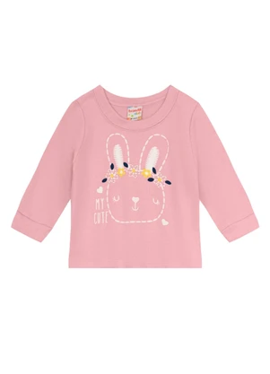 Brandili - Conjunto Menina de Coelhinho Rosa - BRANDILI