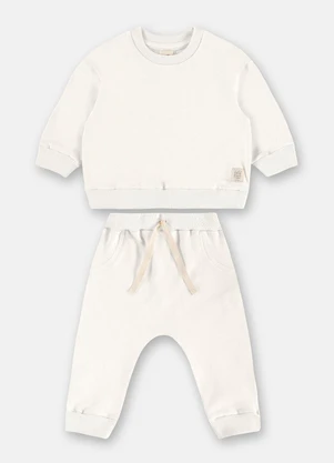 Up Baby - Conjunto Molecotton Branco - UP BABY