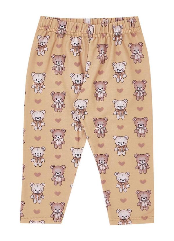 Pulla Bulla - Conjunto Moletinho Menina Bege 2