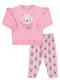 Pulla Bulla - Conjunto Moletinho Menina Rosa - variação: Rosa
