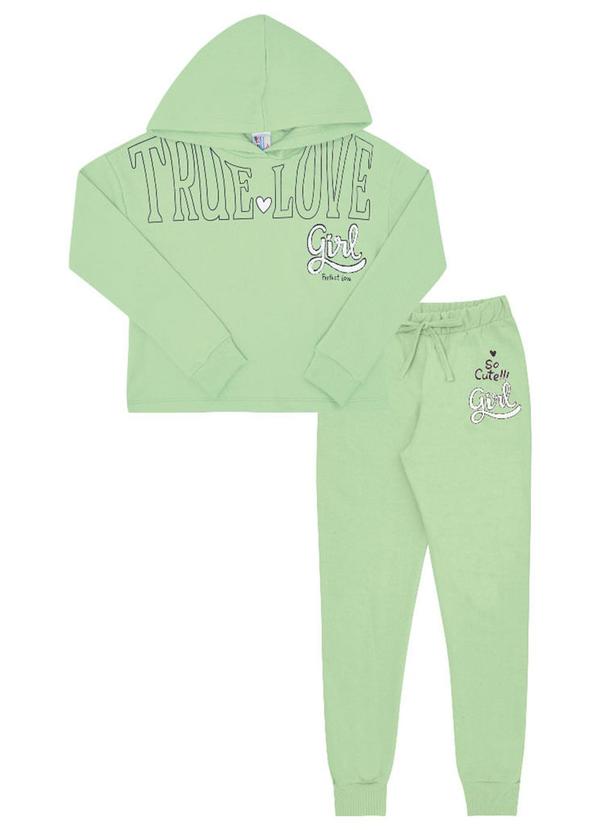 Pulla Bulla - Conjunto Moletinho Menina Verde