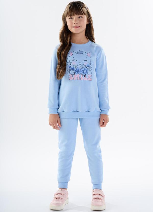 Pulla Bulla - Conjunto Moletom Azul