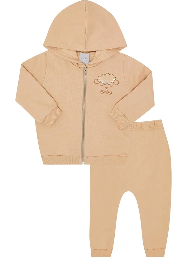 Pulla Bulla - Conjunto Moletom Bege 2
