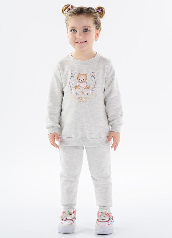 Pulla Bulla - Conjunto Moletom Cinza