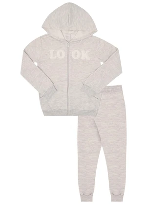 Pulla Bulla - Conjunto Moletom Cinza - PULLA BULLA