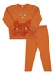 Pulla Bulla - Conjunto Moletom Menina Laranja - variação: Laranja