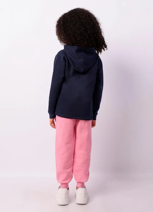 Torra - Conjunto Moletom Infantil com Capuz Marinho - TORRA