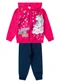 Select - Conjunto Moletom Menina Jaqueta e Calça Cinza - variação: Rosa
