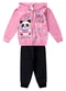 Select - Conjunto Moletom Menina Jaqueta e Calça Verde - variação: Roxo
