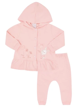 Pulla Bulla - Conjunto Moletom Rosa - PULLA BULLA