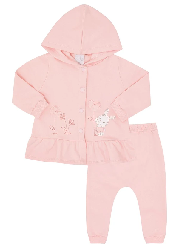 Pulla Bulla - Conjunto Moletom Rosa