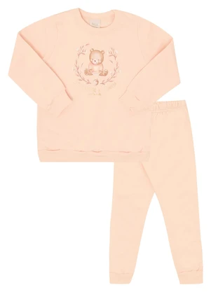 Pulla Bulla - Conjunto Moletom Rosa - PULLA BULLA