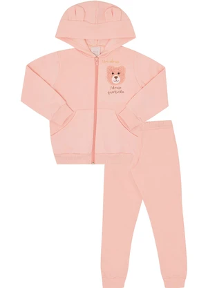 Pulla Bulla - Conjunto Moletom Rosa - PULLA BULLA