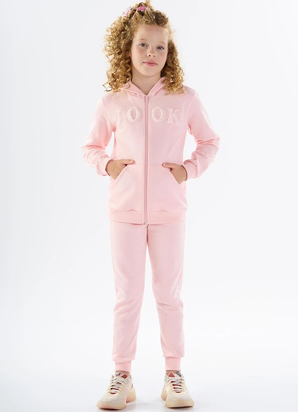 Pulla Bulla - Conjunto Moletom Rosa