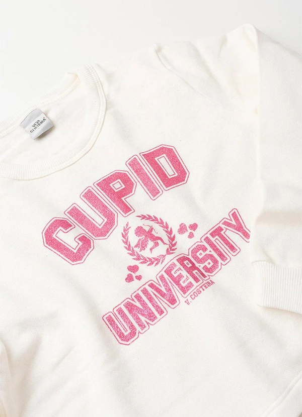 Vida Costeira - Conjunto Moletom Wide Leg University Off White 5