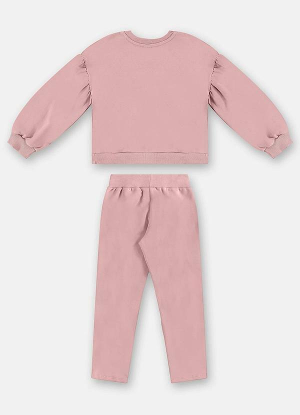 Up Baby - Conjunto Nature Blusão e Calça Rosa 2