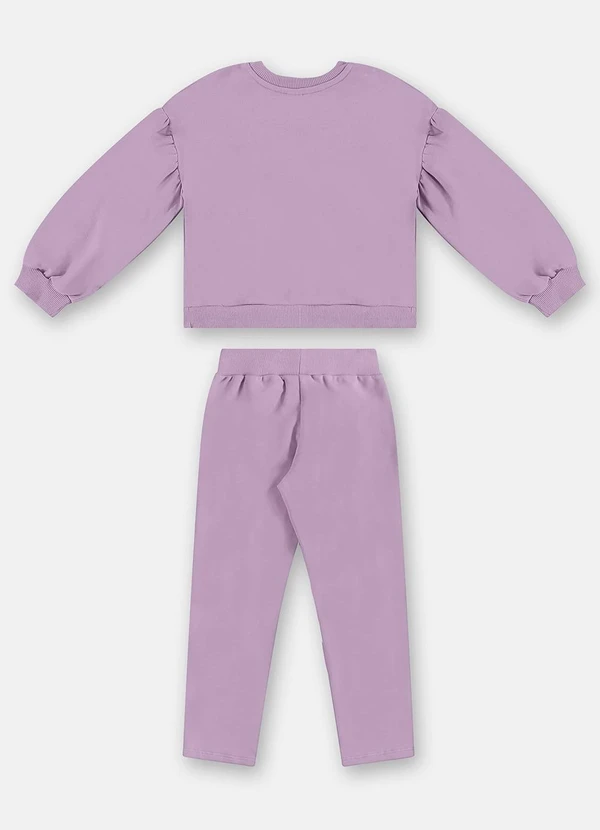Up Baby - Conjunto Nature Blusão e Calça Roxo 3