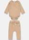 Up Baby - Conjunto Nature Body e Calça Rosa - variação: Marrom