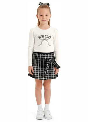 Carinhoso - Conjunto New York Strass Off White - CARINHOSO